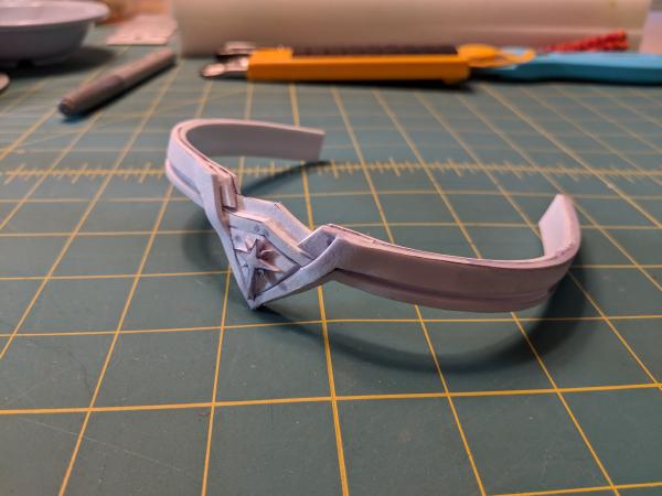 Final head-formed headband